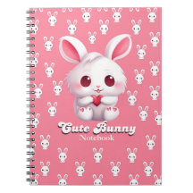 Spiral Cute Bunny bärbar dator