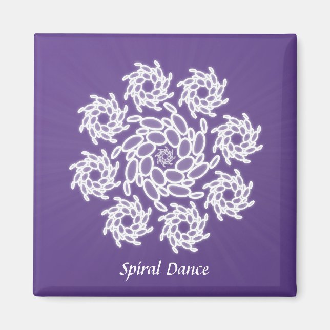 Spiral Dance Magnet (Framsidan)