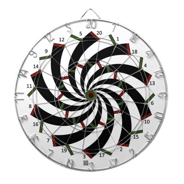 Spiral Darttavla  (Framsidan)