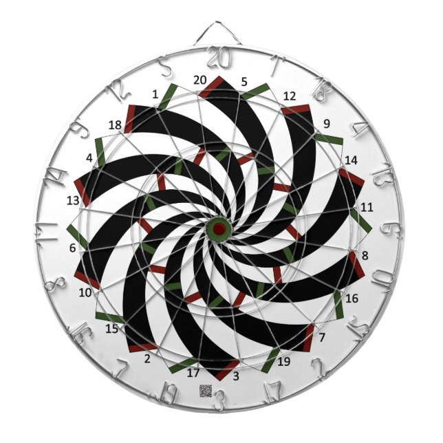 Spiral Darttavla Spegelvänd Version (Framsidan)
