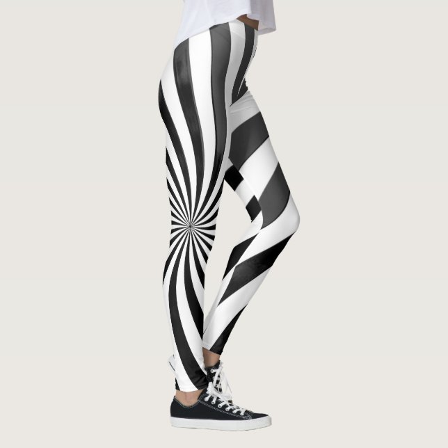 Spiral design leggings (Höger)
