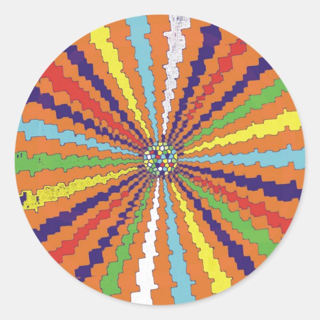 SPIRAL DISCO RUNT KLISTERMÄRKE (Framsida)