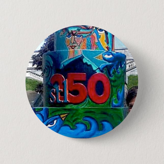 Spiral fågeldamtårta på torn för Compton Knapp (Framsida)