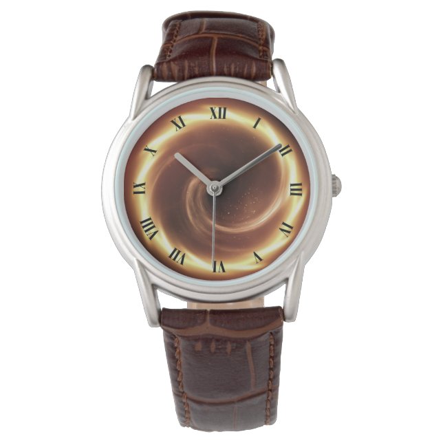 Spiral Fire Vortex ~ Time Portal ~Maskin ~ Armbandsur (Framsida)