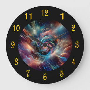 Spiral Fire Vortex ~ Time Portal ~Maskin ~ Stor Klocka