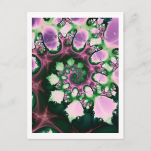 Spiral Flower Vykort