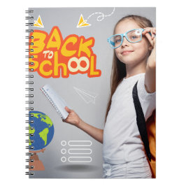 Spiral-foto-anteckningsbok (80 sidor, B&W) Anteckningsbok