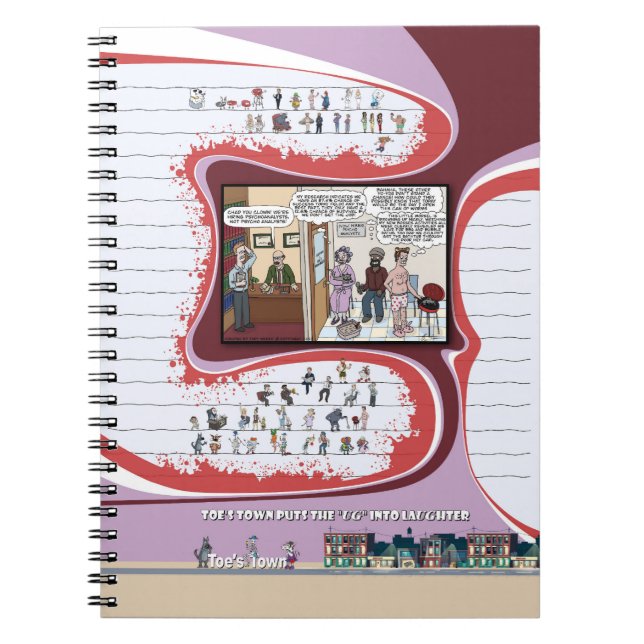 Spiral-foto-anteckningsbok | Gift Ideas från födel Anteckningsbok (Framsidan)