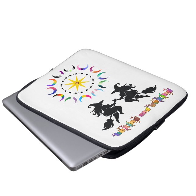 Spiral Fotoanteckningsbok Laptop Fodral (Framre botten)