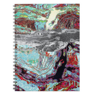 Spiral Fotoanteckningsbok – Strata Pulse Anteckningsbok