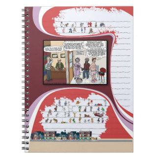 Spiral fotopatbok anteckningsbok