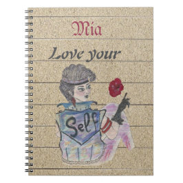 Spiral fotopatbok anteckningsbok