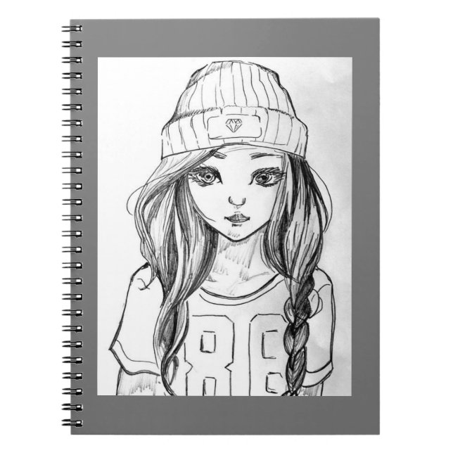 Spiral fotopatbok anteckningsbok (Framsidan)