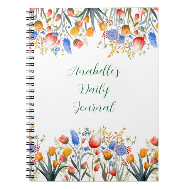 Spiral fotopatbok anteckningsbok (Framsidan)