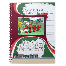 Spiral fotopatbok anteckningsbok