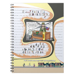 Spiral fotopatbok anteckningsbok