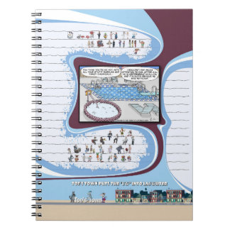 Spiral fotopatbok anteckningsbok