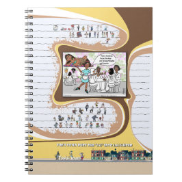 Spiral fotopatbok anteckningsbok