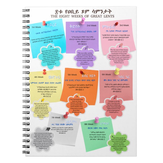 Spiral fotopatbok - de åtta veckorna av Underbar L Anteckningsbok (Framsidan)