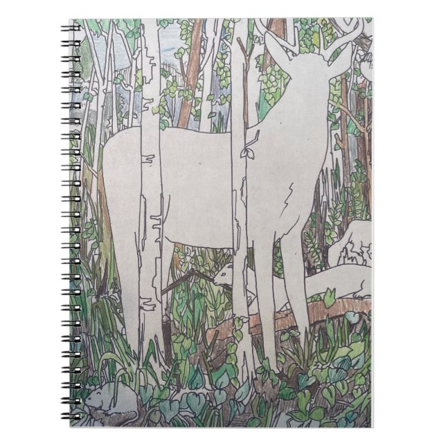 Spiral fotopatbok i Vilden Anteckningsbok (Framsidan)