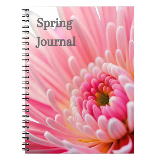 Spiral fotopatbok/Journal Anteckningsbok (Framsidan)