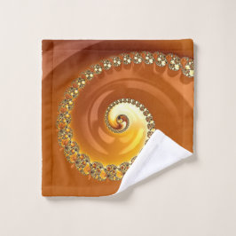 Spiral Fractal-Tvätta för övertoning av Orangen ab