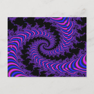 Spiral-frakttal Vykort