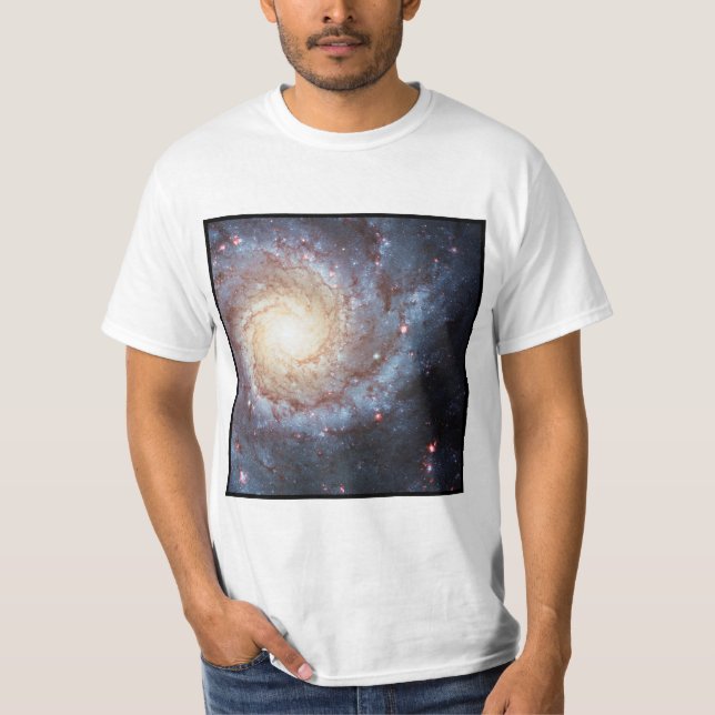 Spiral galax galaktisktt smutsigare 74 t-shirt (Framsida)