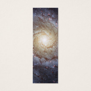 Spiral galax M74 (Hubble) Litet Visitkort