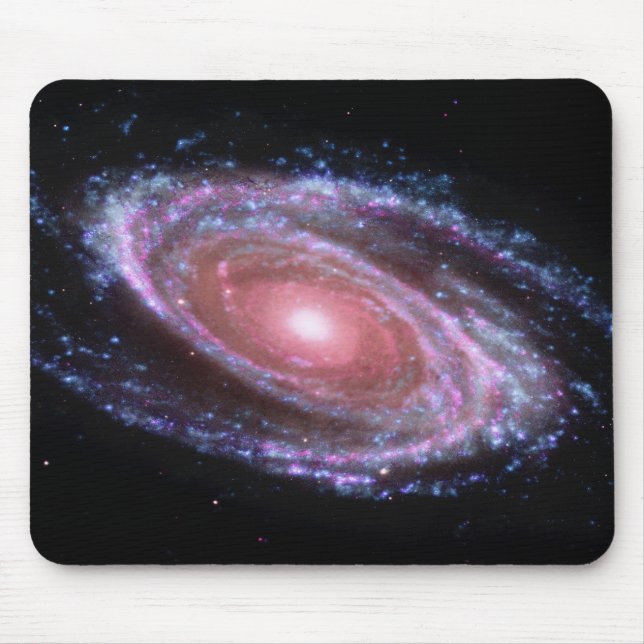 Spiral galax Mousepad för rosor Musmatta (Framsidan)