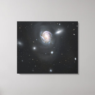 Spiral galax NGC 4911 Canvastryck