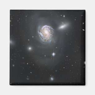 Spiral galax NGC 4911 Magnet