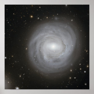 Spiral galax NGC 4921 Poster