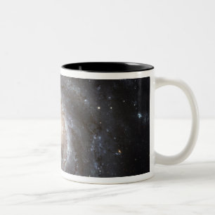 Spiral galax smutsigare 101 Två-Tonad mugg