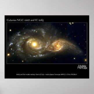 Spiral Galaxies Poster