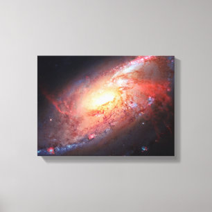 Spiral Galaxy Andromeda Milky Way Universe Stars Canvastryck