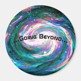 Spiral Galaxy i rymden Magnet