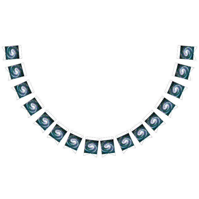 Spiral Galaxy i rymden Vimplar (Alla)