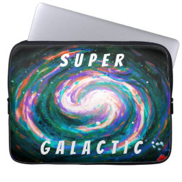 Spiral Galaxy in Space Toppen Galactic Laptop Fodral