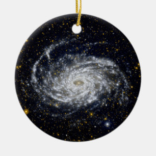 Spiral Galaxy Julgransprydnad Keramik