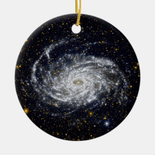 Spiral Galaxy Julgransprydnad Keramik (Framsidan)