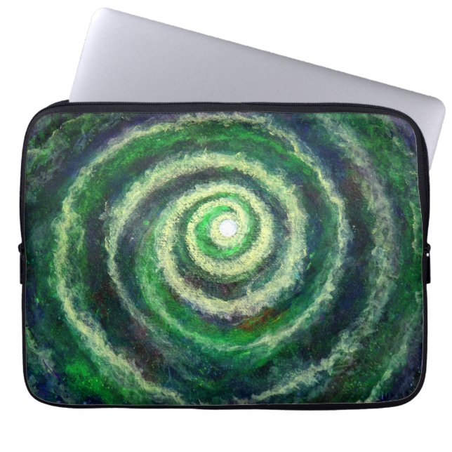Spiral Galaxy Laptop sleeve (Framsidan)