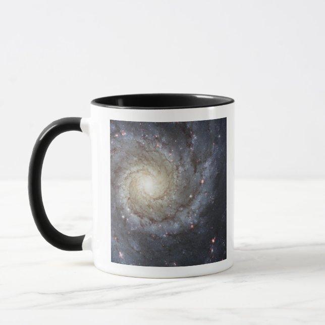 Spiral galaxy M74 Mugg (Vänster)