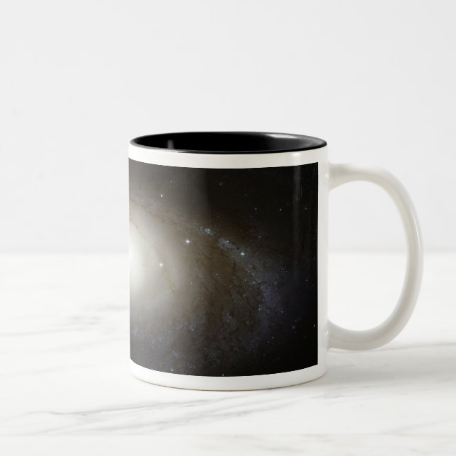 Spiral Galaxy M81 Två-Tonad Mugg (Höger)
