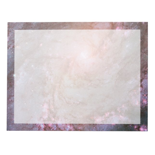 Spiral Galaxy M83, blaze med stjärnbildning. Anteckningsblock (Framsida)