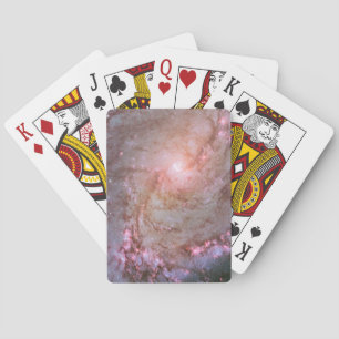 Spiral Galaxy M83, blaze med stjärnbildning. Casinokort