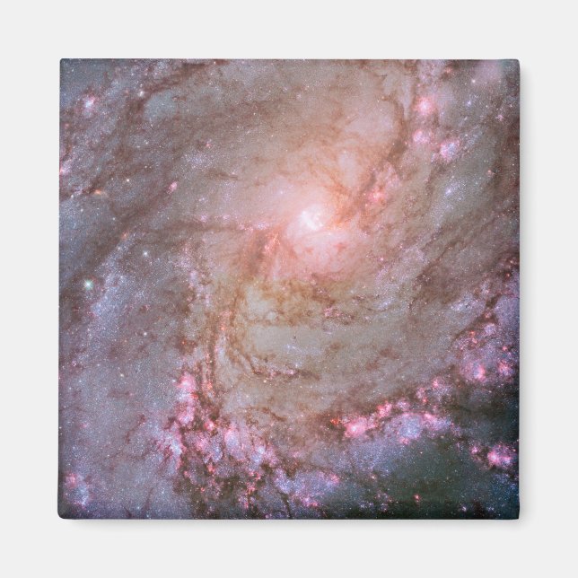 Spiral Galaxy M83, blaze med stjärnbildning. Magnet (Framsidan)