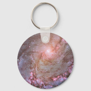 Spiral Galaxy M83, blaze med stjärnbildning. Nyckelring