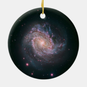 Spiral Galaxy M83 (NASA) Julgransprydnad Keramik