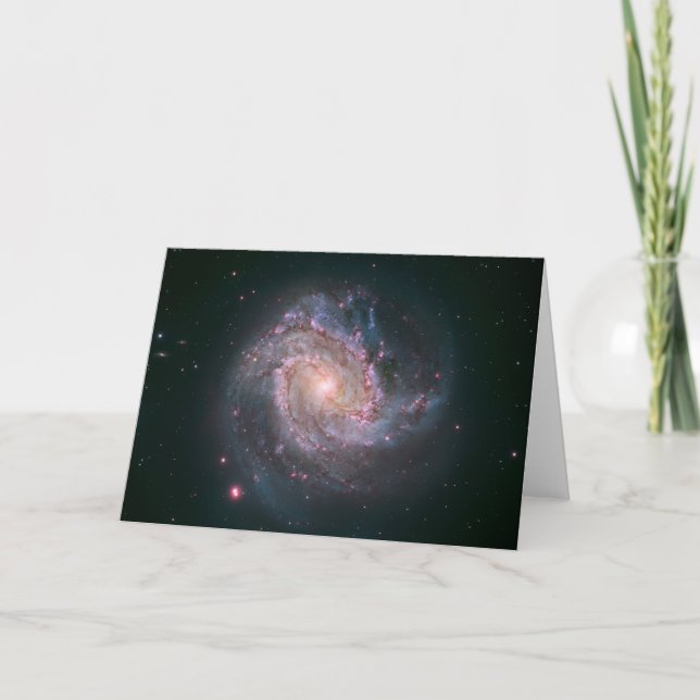 Spiral Galaxy M83 (NASA) Kort (Framsida)